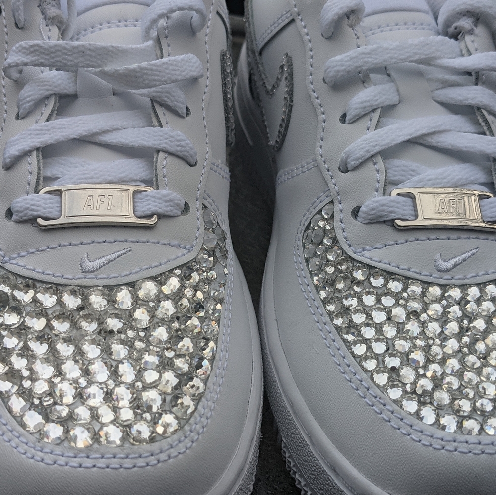 Crystal Air Force 1s - Picture 6 of 6